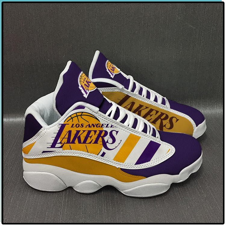 Los Angeles Lakers basketball team Form AIR Jordan Sneakers2