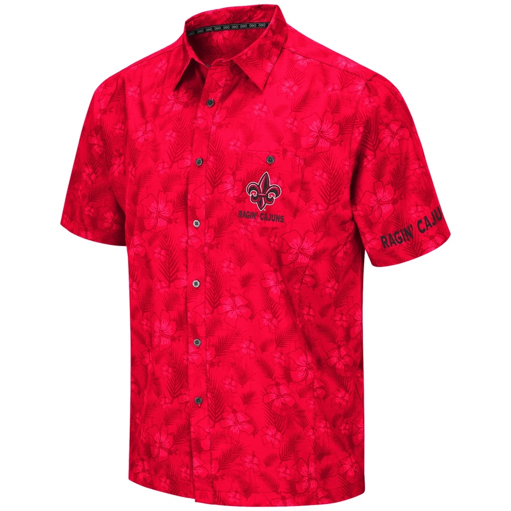Louisiana Ragin Cajuns NCAA Hawaiian Shirt