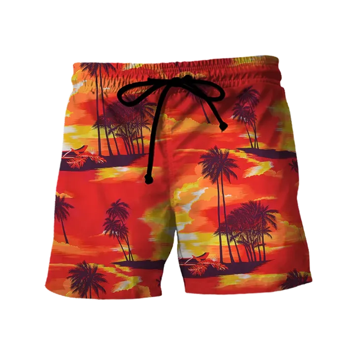 Max Cady Robert De Niro Hawaiian Shirt Beach Shortsz