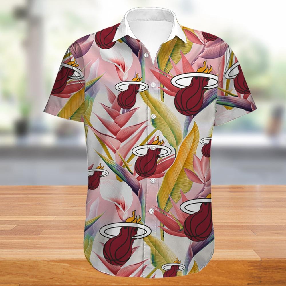 Miami Heat NBA Hawaiian Shirt 1