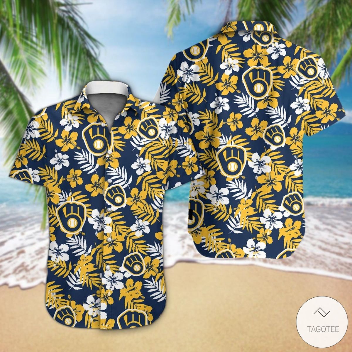 Milwaukee Brewers Hawaiian Shirt – TAGOTEE