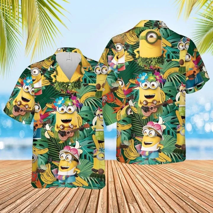 Minions Hawaiian Shirt, Beach Shorts – TAGOTEE
