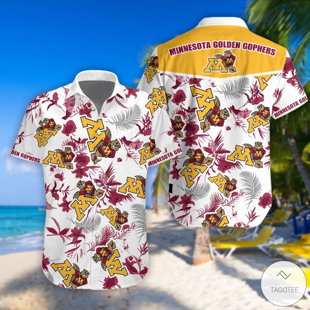 Minnesota Golden Gophers football Hawaiian Shirt- TAGOTEE