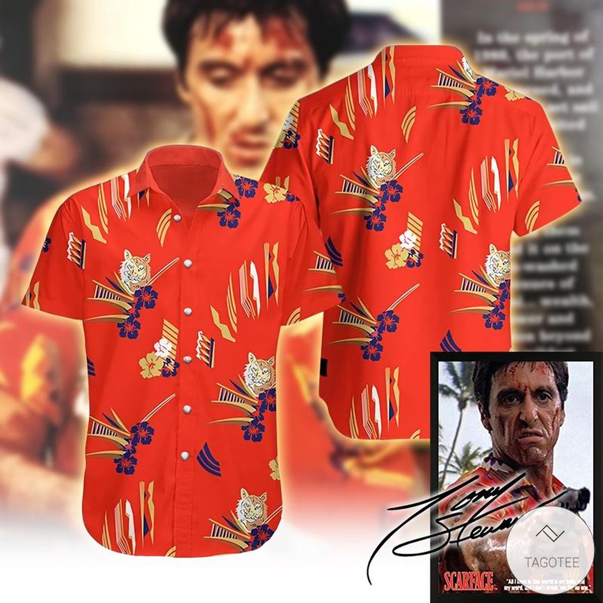 Montana Hawaiian Shirt  – TAGOTEE