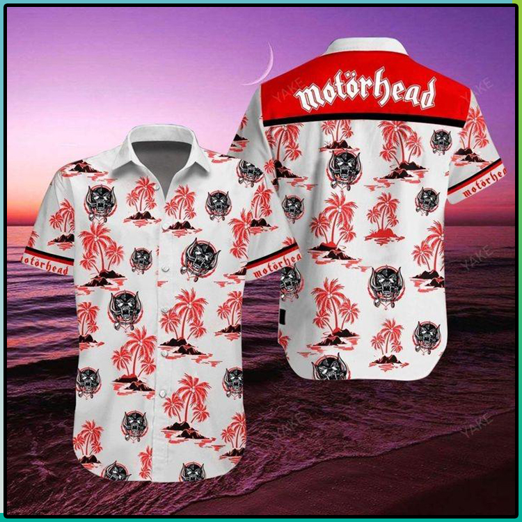 Motorhead Tropical Pattern Hawaiian Shirt1