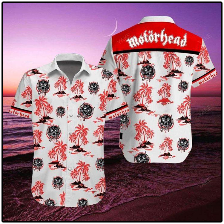 Motorhead Tropical Pattern Hawaiian Shirt2