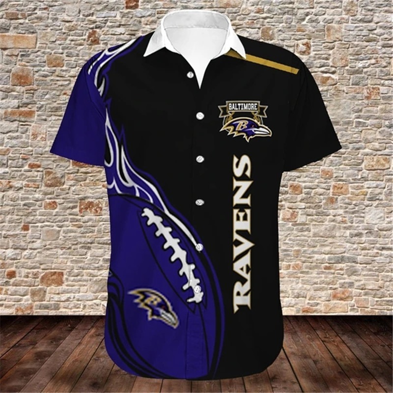 NFL Baltimore Ravens Hawaiian Shirt – Hothot 160621