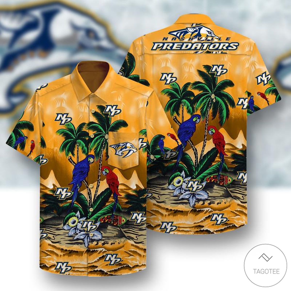 Nashville Predators Hawaiian Shirt