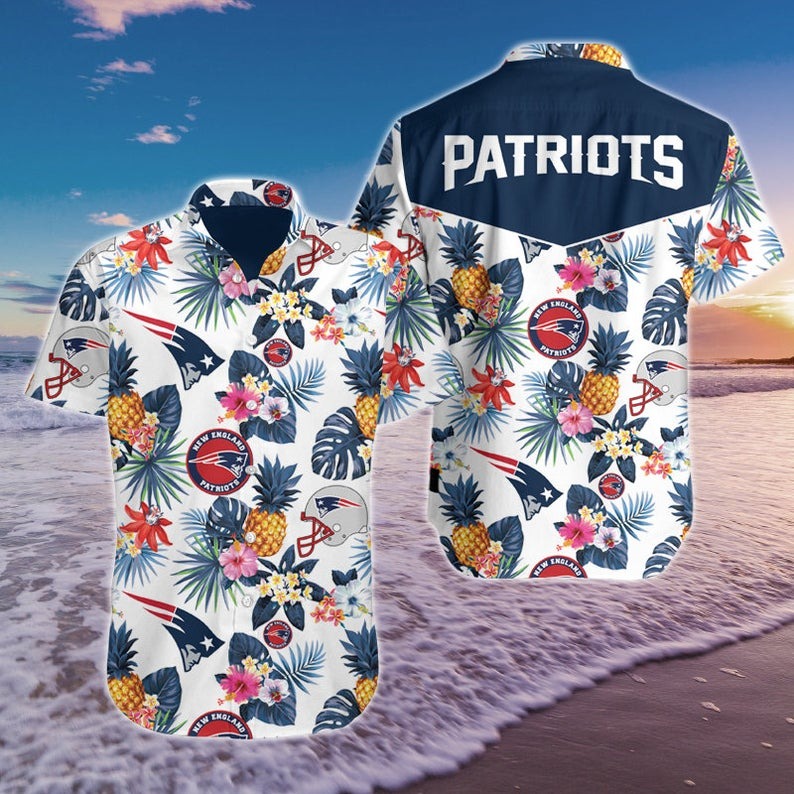 New England Patriots NFL Hawaiian Shirt
