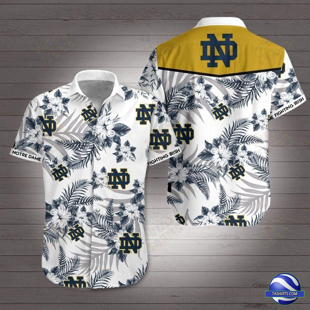 Notre Dame Fighting Irish NCAA Hawaiian Shirt