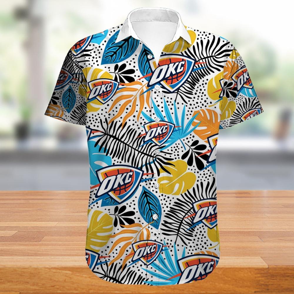 Oklahoma City Thunder NBA Hawaiian Shirt 1
