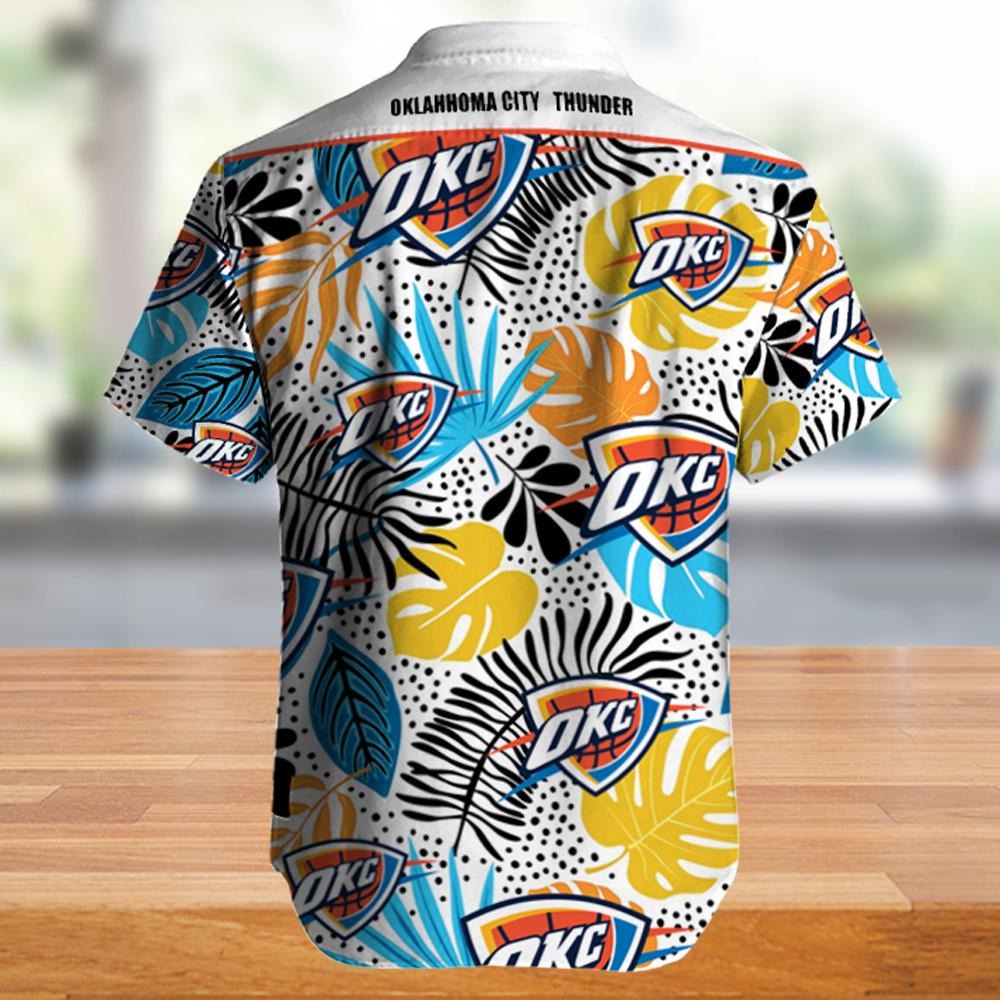 Oklahoma City Thunder NBA Hawaiian Shirt 2