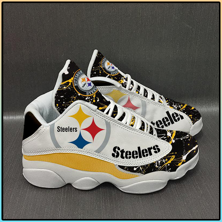 Pittsburgh Steelers football Team Form AIR Jordan 13 Sneakers3