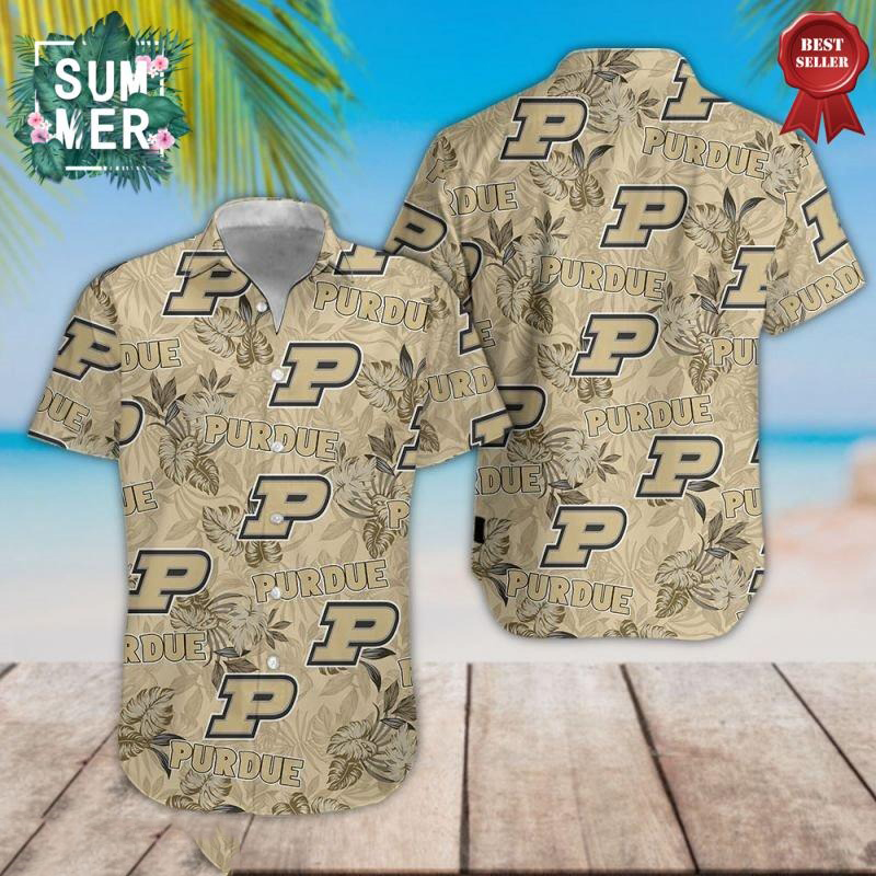 Purdue Boilermakers NCAA Hawaiian Shirt 1