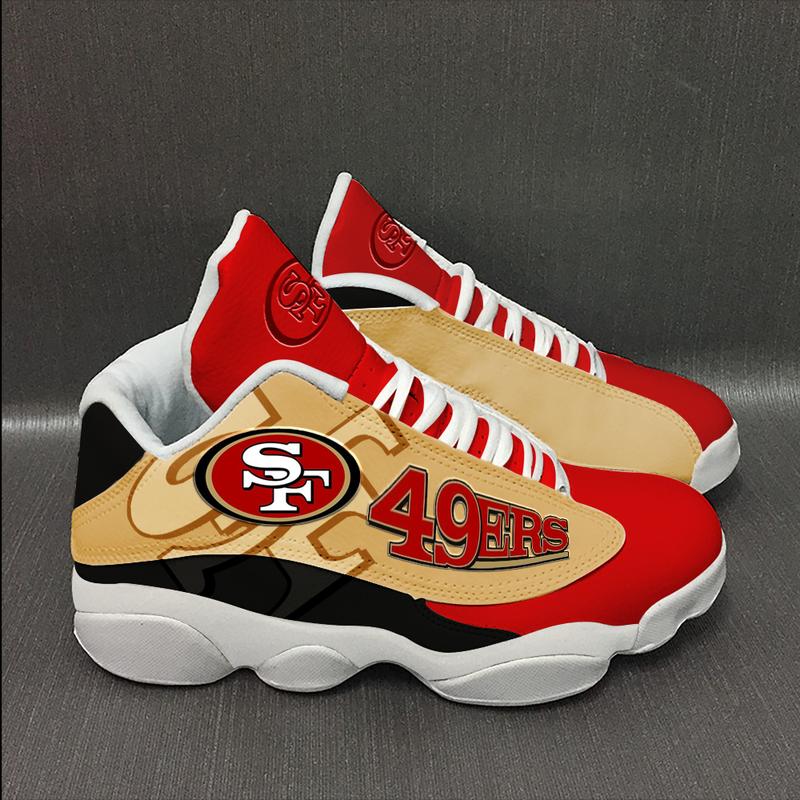 San Francisco 49ers form AIR Jordan 13 Sneakers Football Team Sneakers