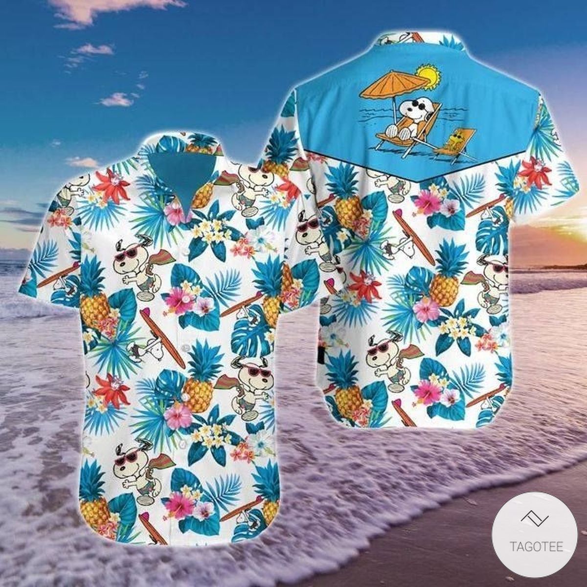 Snoopy Tropical Summer Hawaiian Shirt