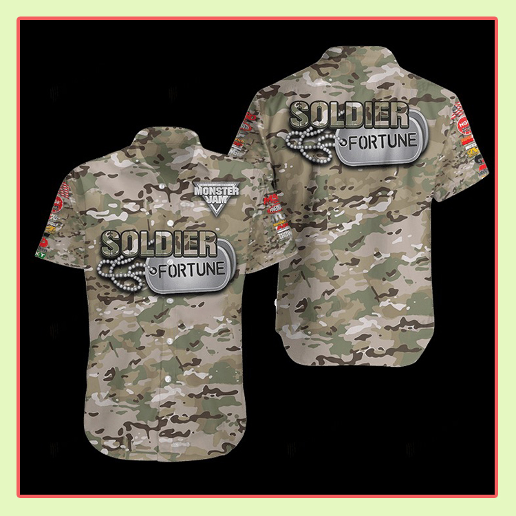 Soldier Fortune Hawaiian Shirt2