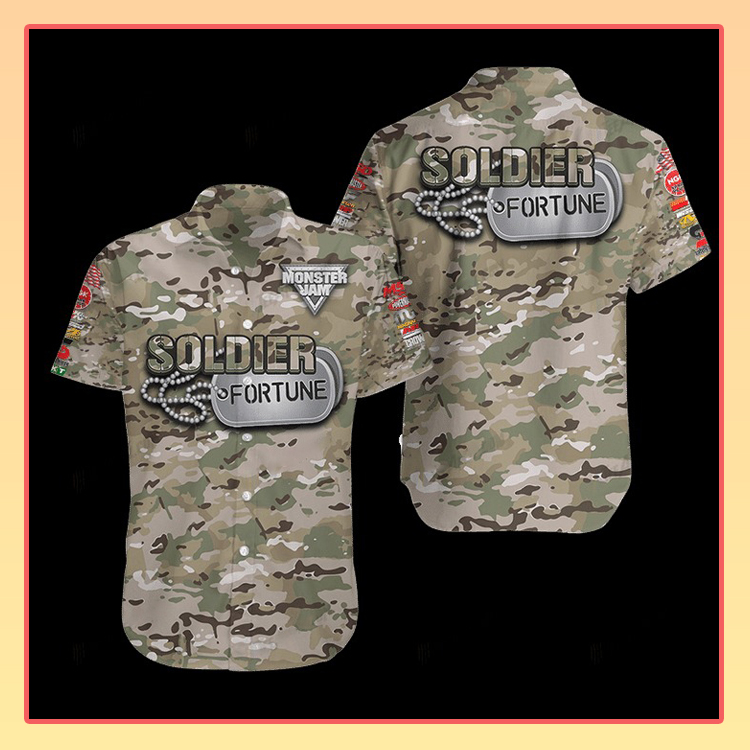 Soldier Fortune Hawaiian Shirt3