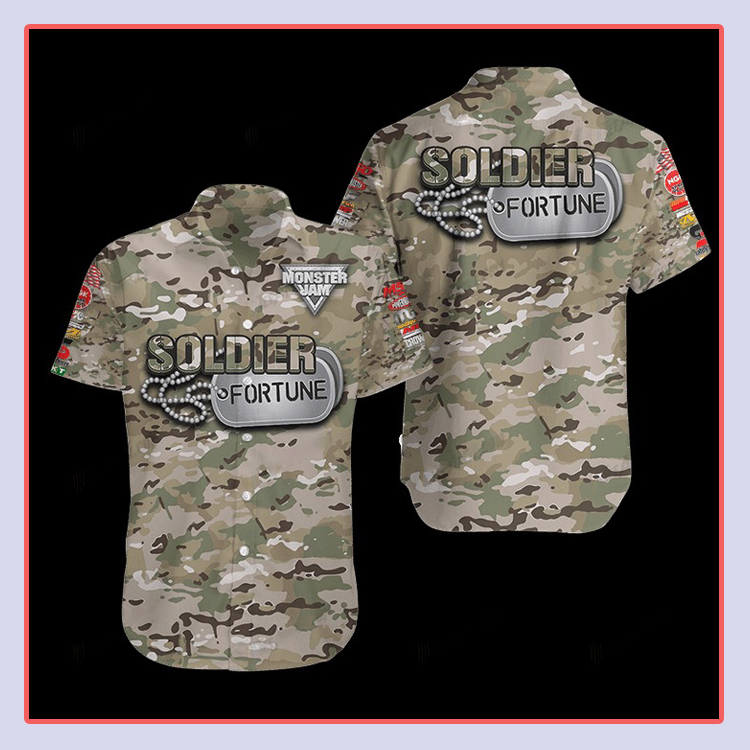 Soldier Fortune Hawaiian Shirt4