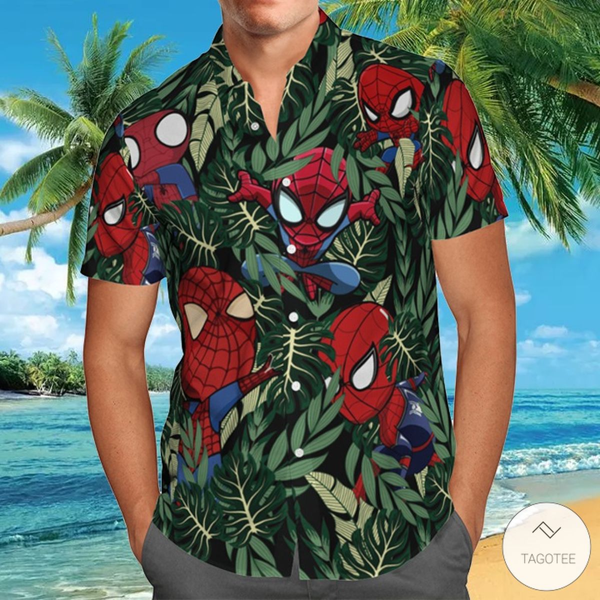 Spider Man Hawaiian Shirt