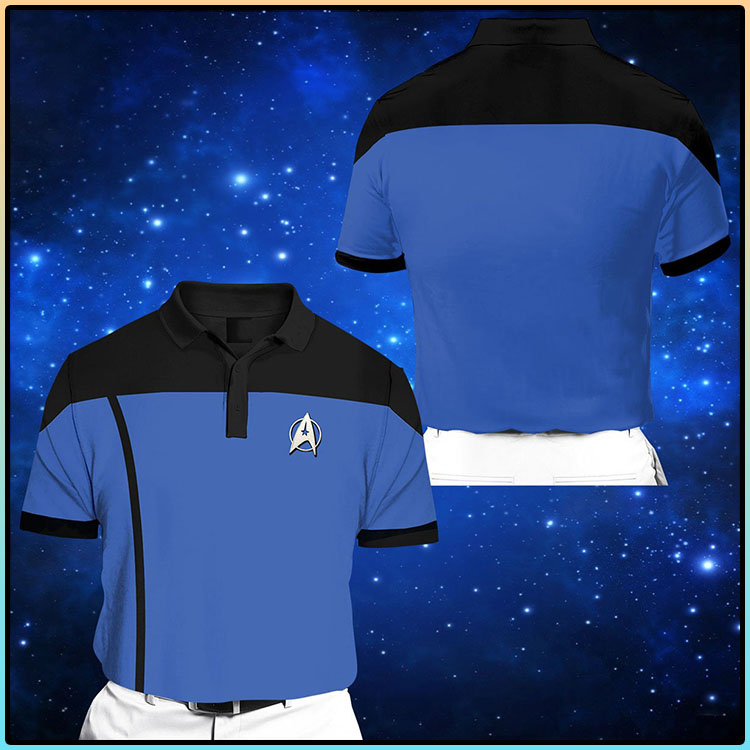 Star Trek Short Sleeve Polo Shirt1