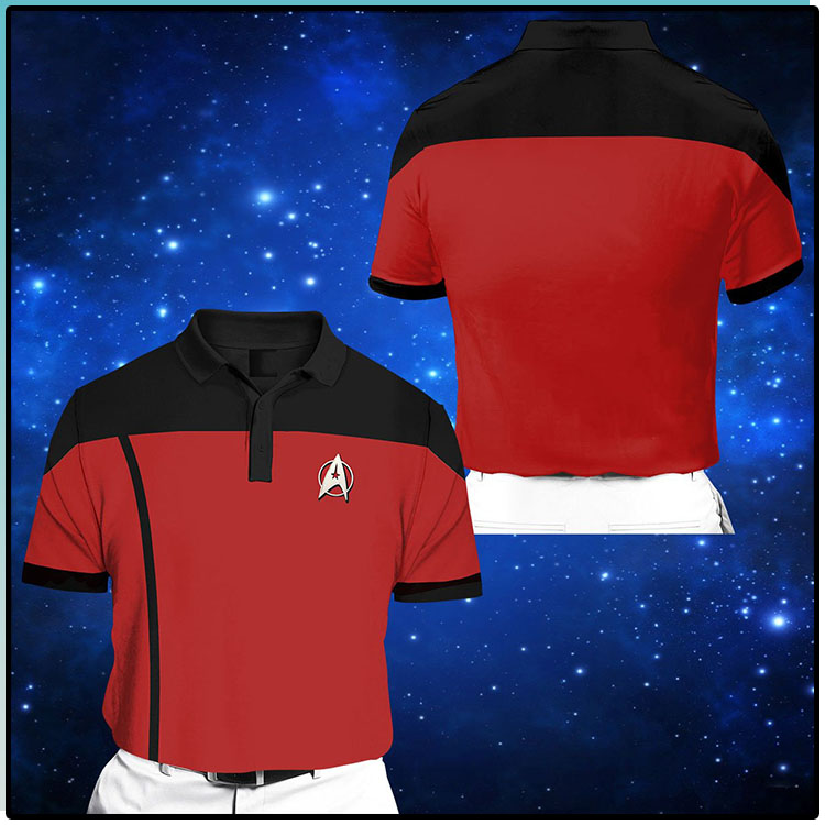 Star Trek Short Sleeve Polo Shirt2