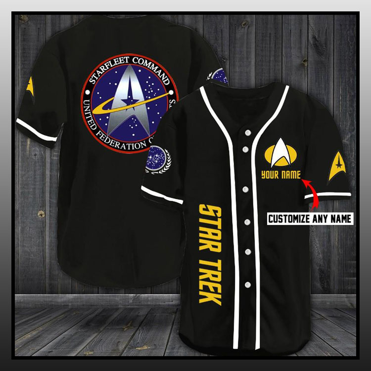 Star Trek baseball jersey custom name shirt1
