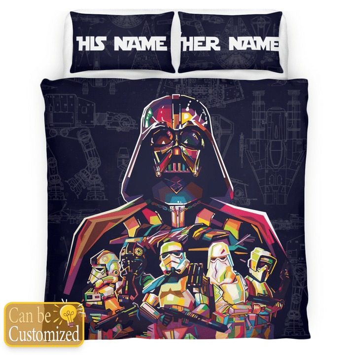 Star Wars Soldiers 3D Personalized Custom Name Bedding Set 3
