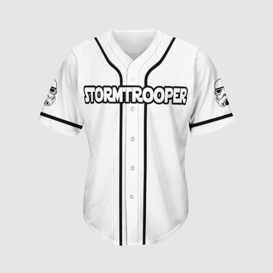 Stormtrooper Star War Baseball Jersey
