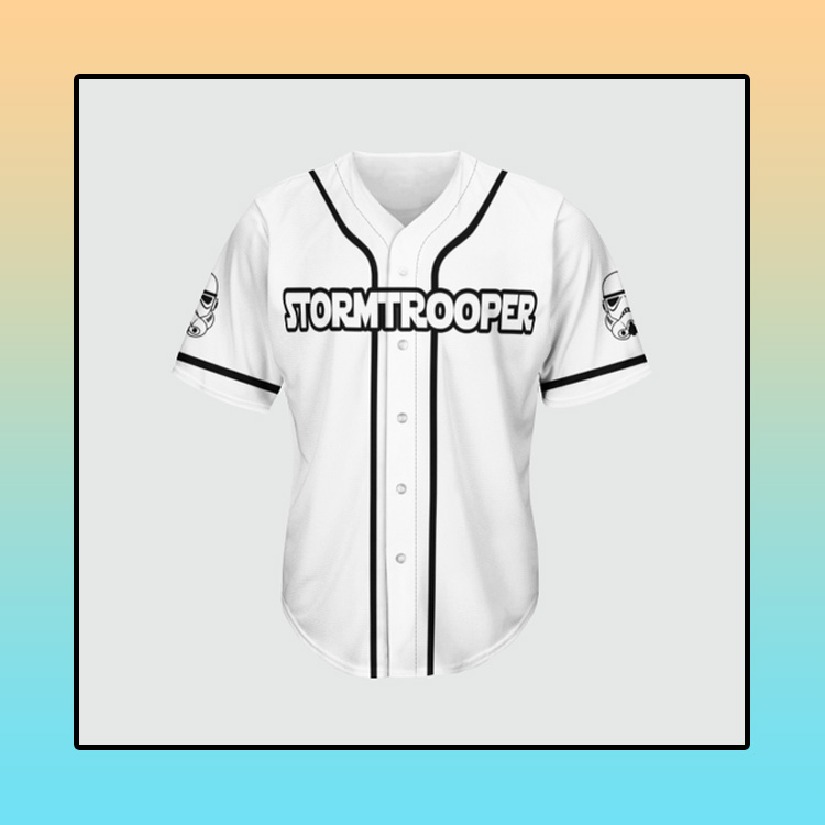 Stormtrooper Star War Baseball Jersey1