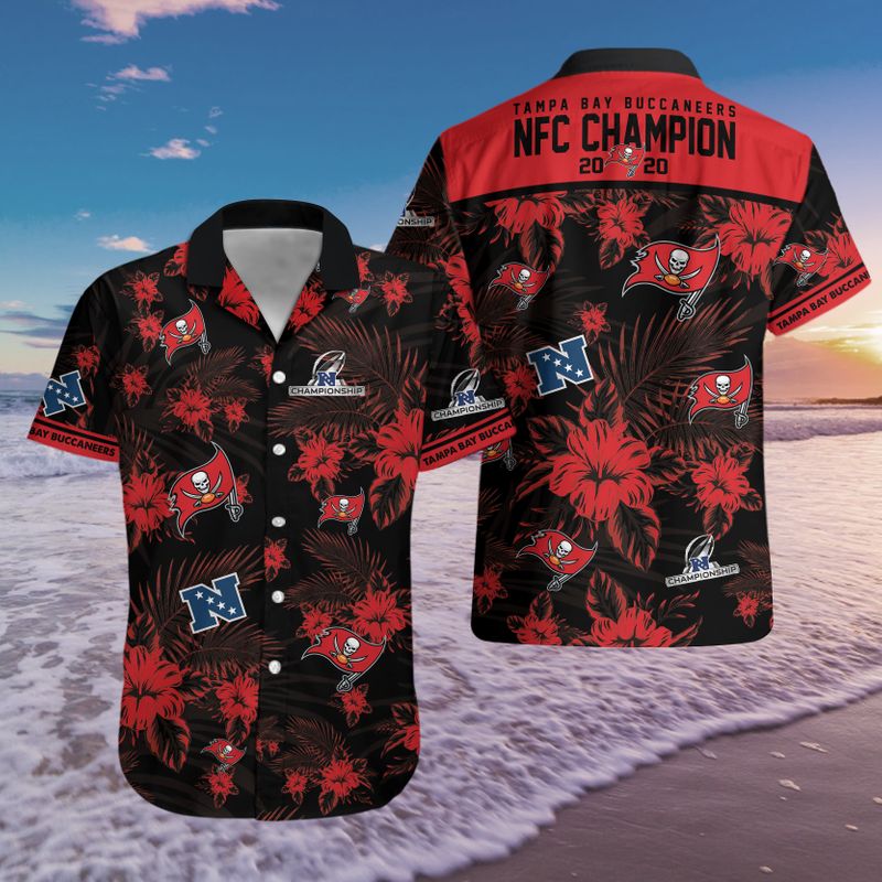 Tampa Bay Buccaneers NFC 2020 Champions Hawaiian Shirt 2