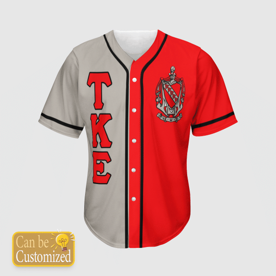 Tau Kappa Epsilon Personalized Baseball Jersey3 1