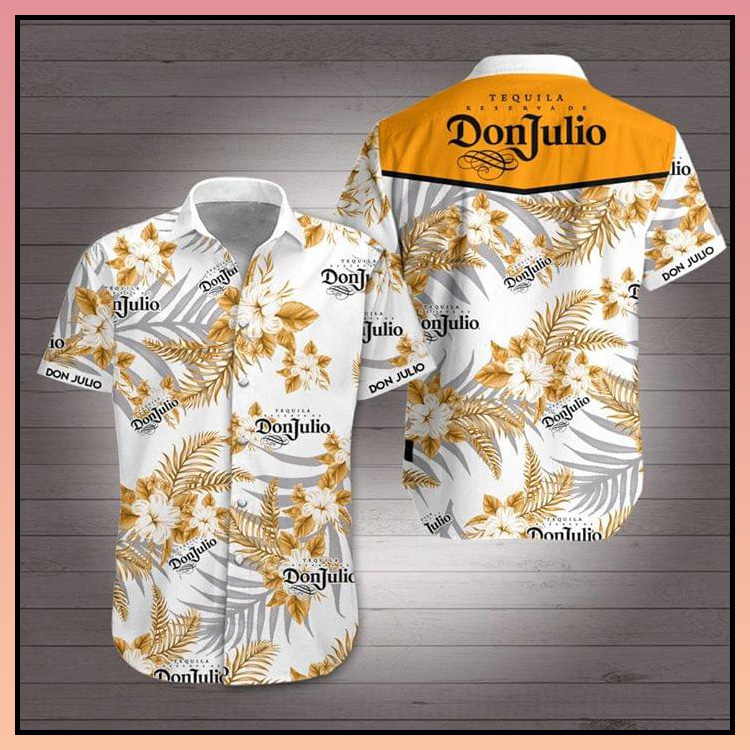 Tequila donjulio hawaiian shirt 1