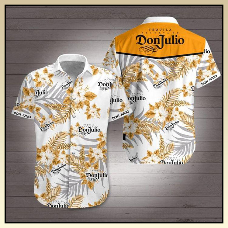Tequila donjulio hawaiian shirt 2