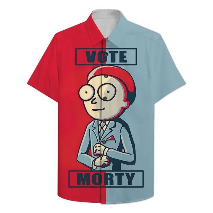 Vote Morty Smith Hawaiian Shirt – TAGOTEE