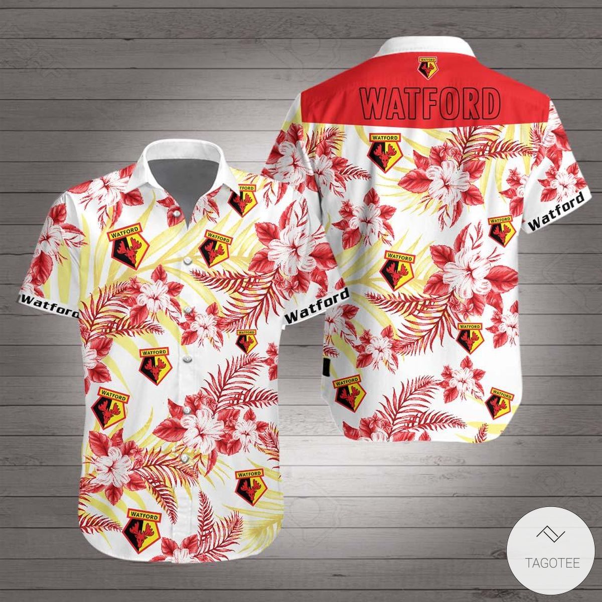 Watford F.C Hawaiian Shirt