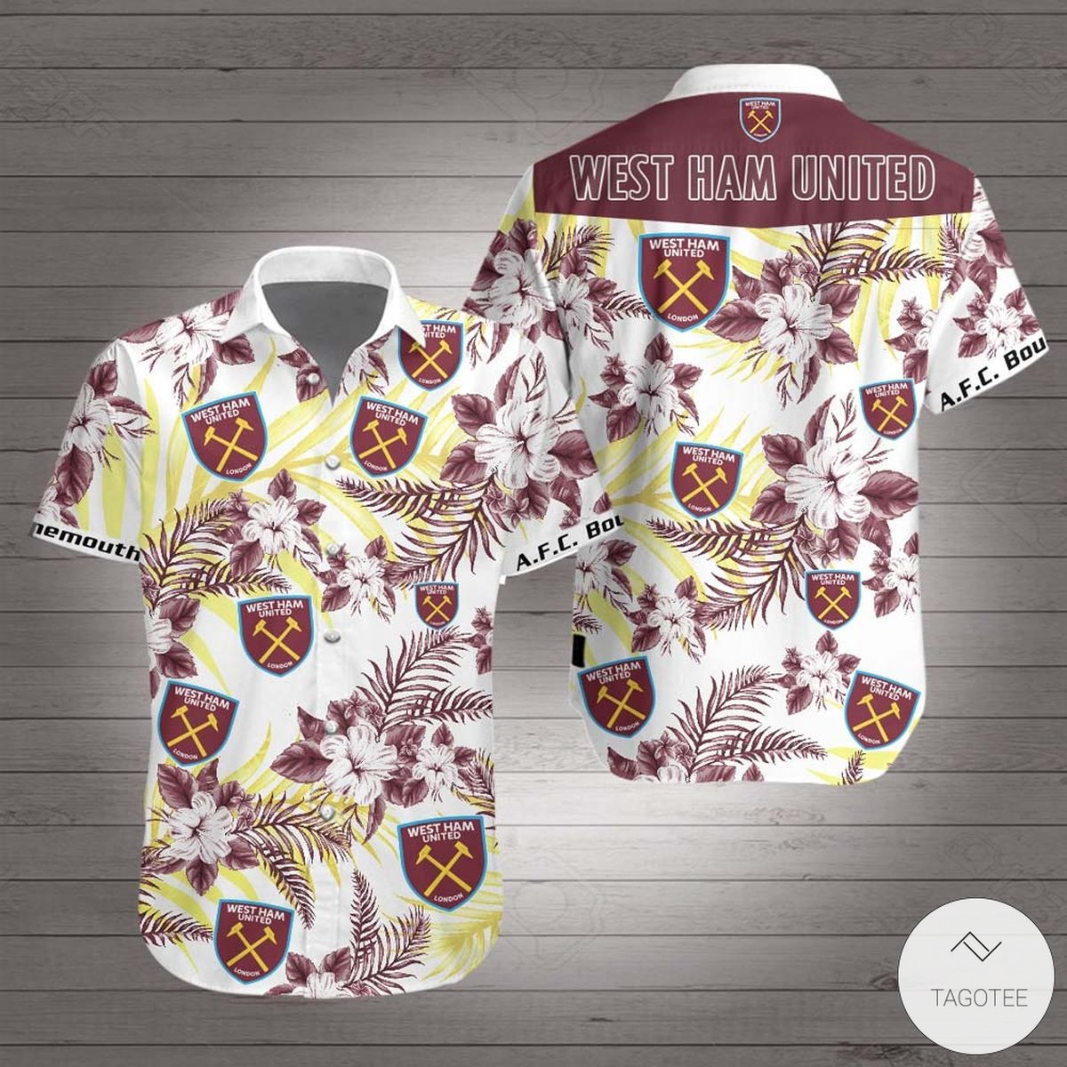West Ham United Hawaiian Shirt