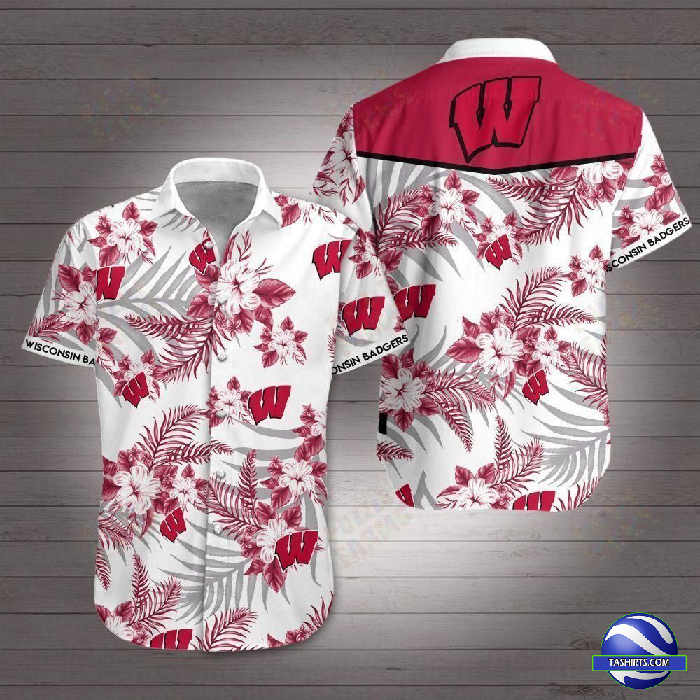 Wisconsin Badgers NCAA Hawaiian Shirt – Hothot 160621