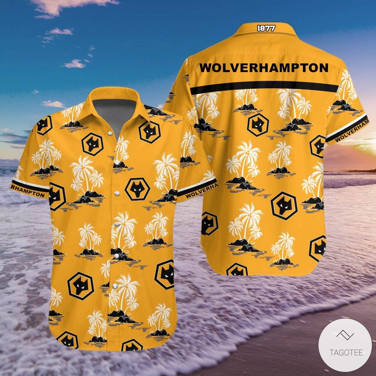 Wolvehampton F.C Hawaiian Shirt