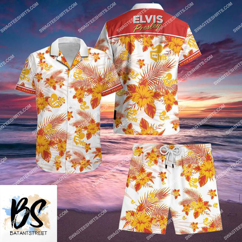 elvis presley music lover full printing hawaiian shirt 1