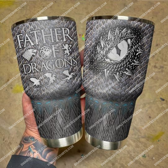 [special edition] game of thrones father of dragon stainless steel tumbler – maria