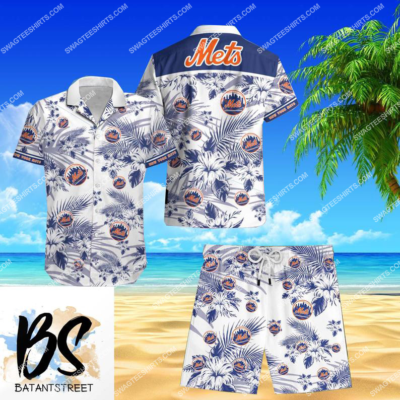 mlb new york mets full printing hawaiian shirt 1