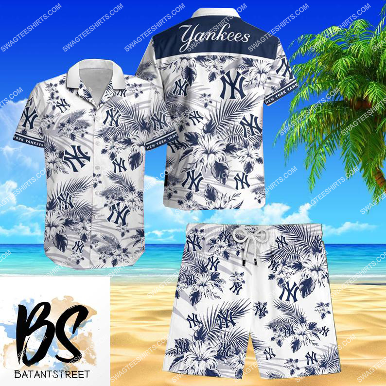 mlb new york yankees full printing hawaiian shirt 1
