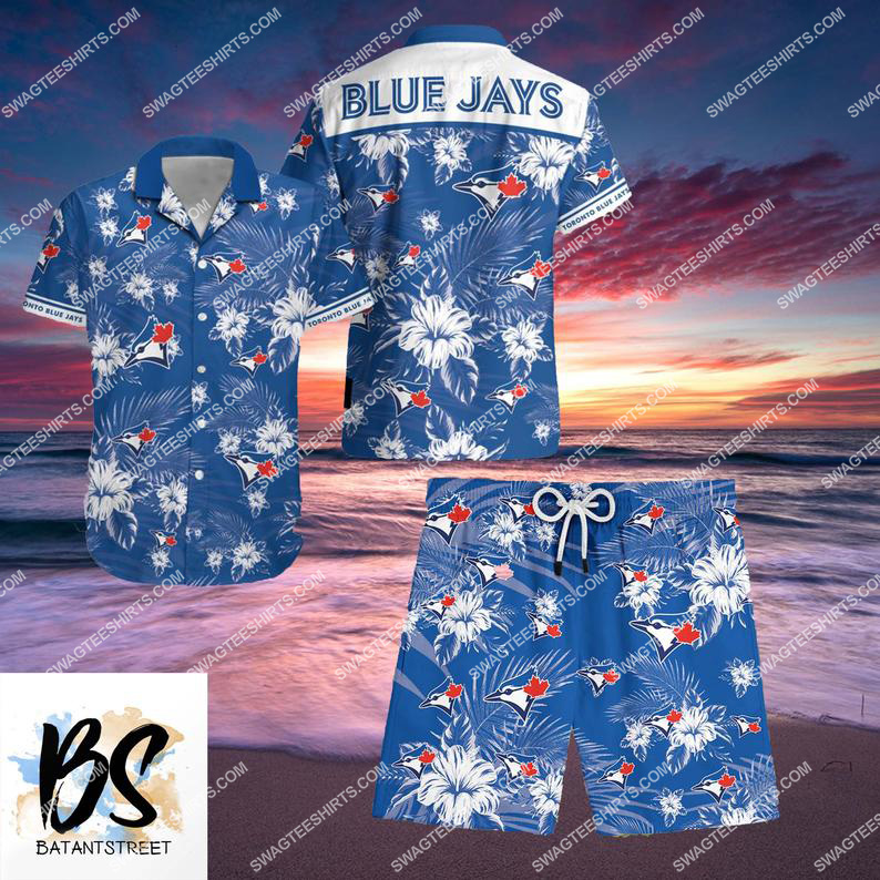 mlb toronto blue jays full printing hawaiian shirt 1