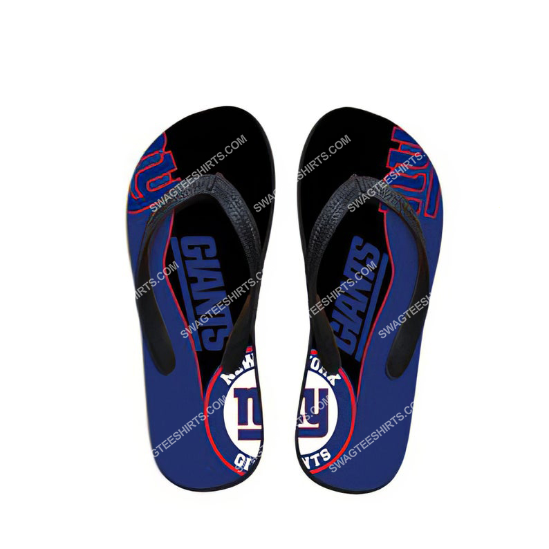 [special edition] the new york giants football full printing flip flops – maria