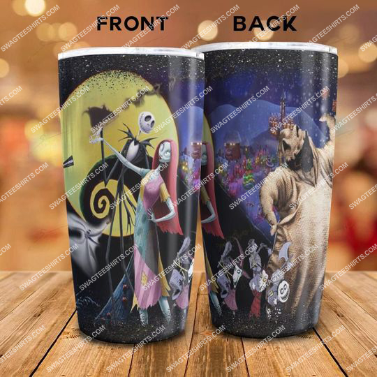 [special edition] the nightmare before christmas movie halloween stainless steel tumbler – maria