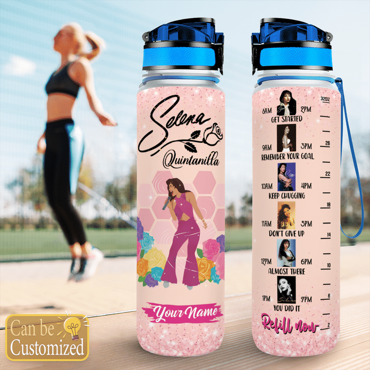 2 Selena Quintanilla Custom Name Tracker bottle 1