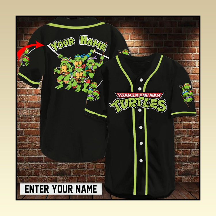 20 Teenage Mutant Ninja custom personalized name baseball jersey 1