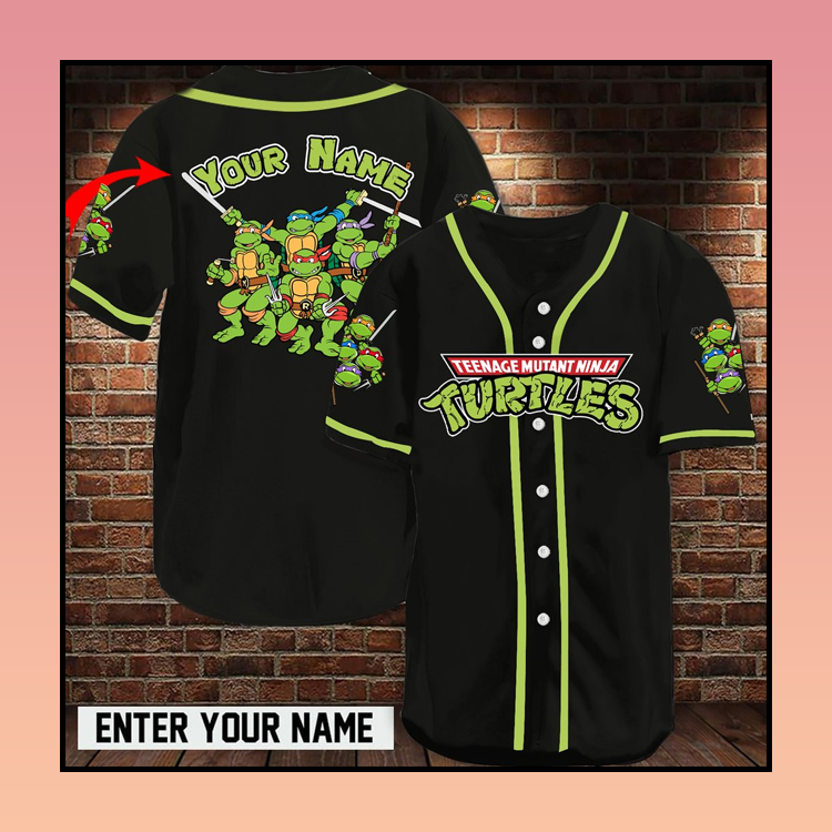 20 Teenage Mutant Ninja custom personalized name baseball jersey 2