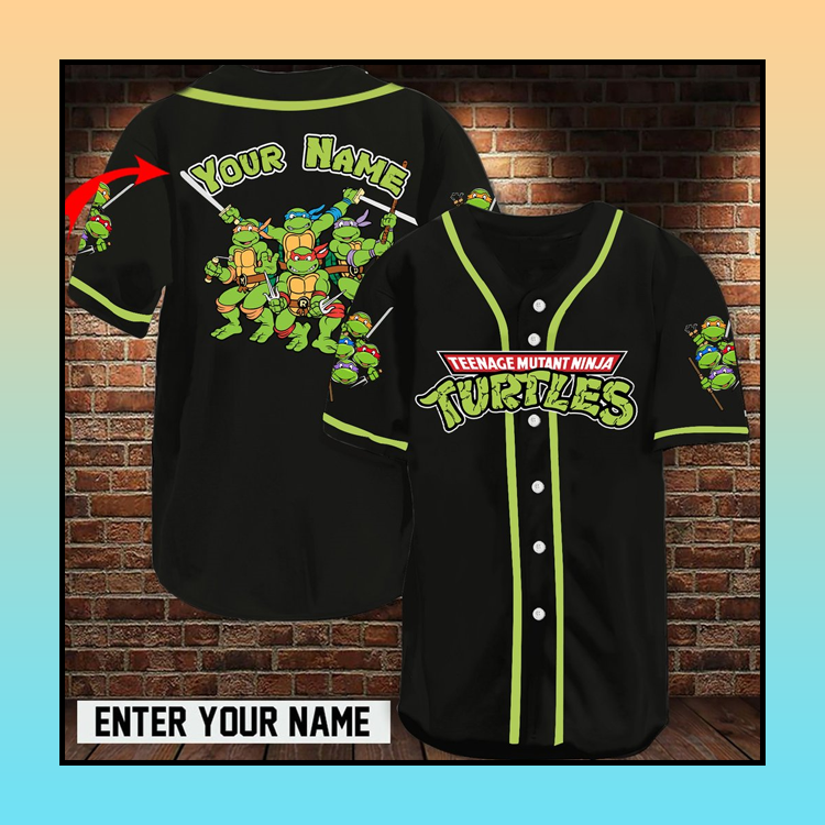 20 Teenage Mutant Ninja custom personalized name baseball jersey 3